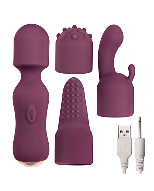 Lovers Kits Temptation Vibrator - Eggplant