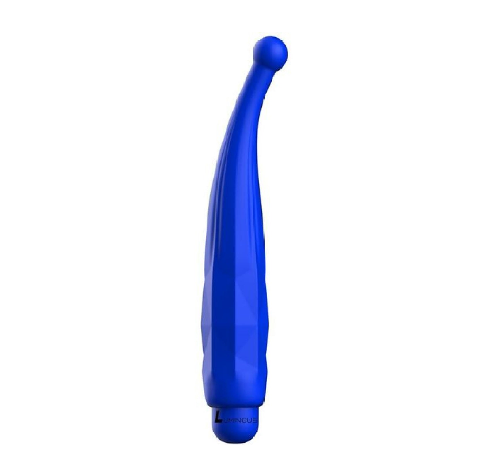 Luminous Lyra  Bullet Vibrator with Pinpoint Sleeve - Blue