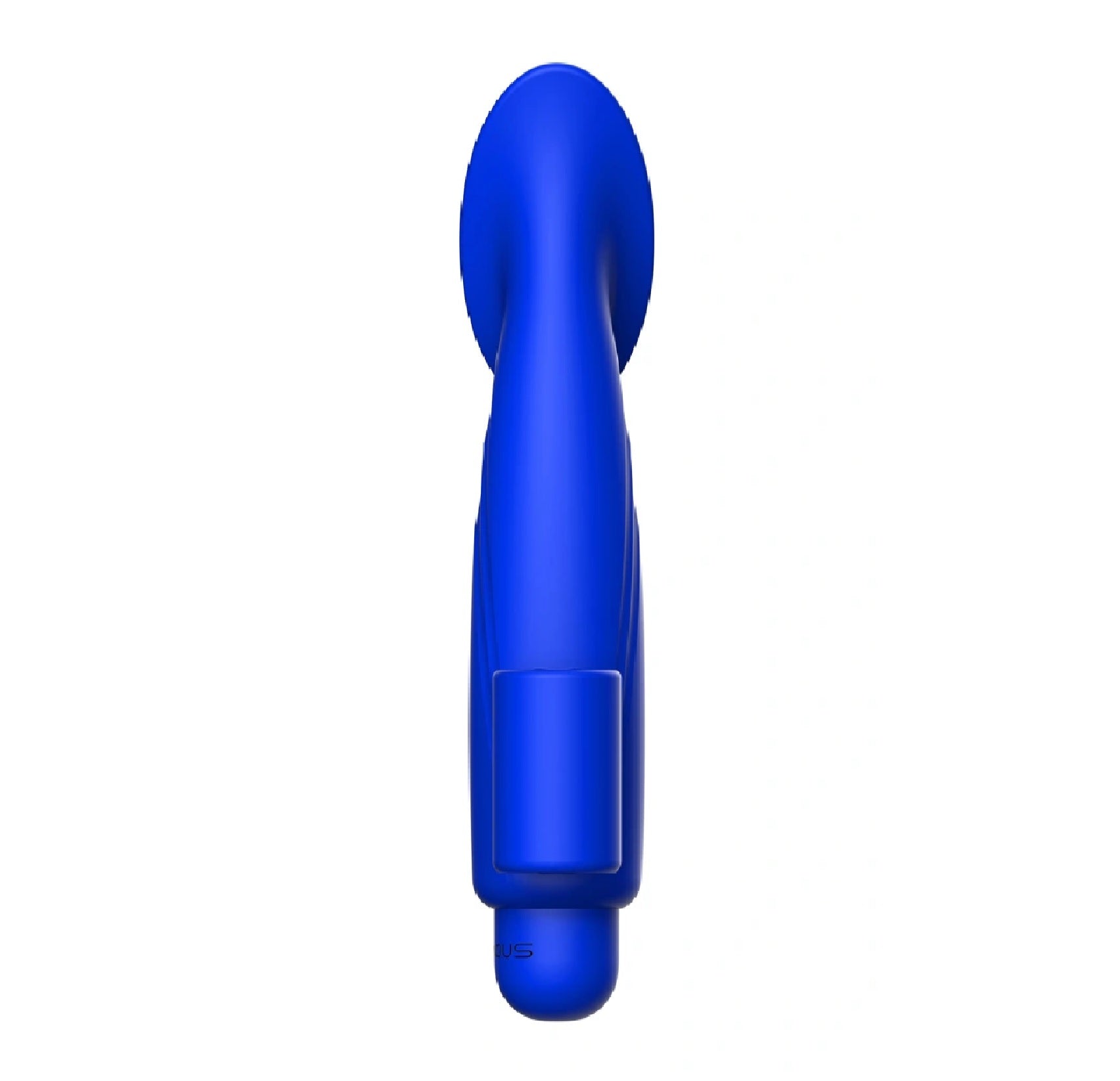 Luminous Thea Bullet Vibrator with Finger Sleeve - Blue