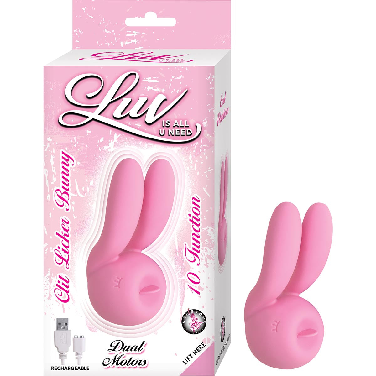 Luv Clit Licker Bunny - Pink Pink