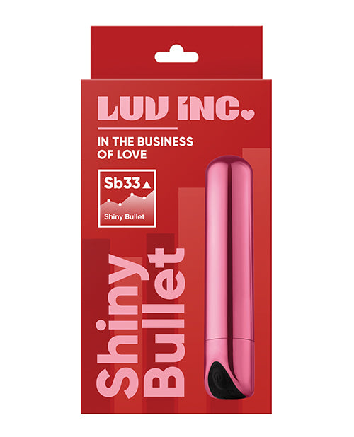 Luv Inc. Shiny Bullet Pink