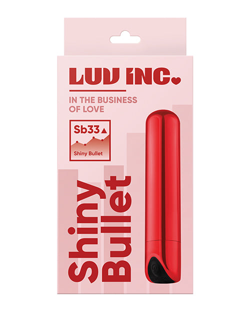 Luv Inc. Shiny Bullet Red