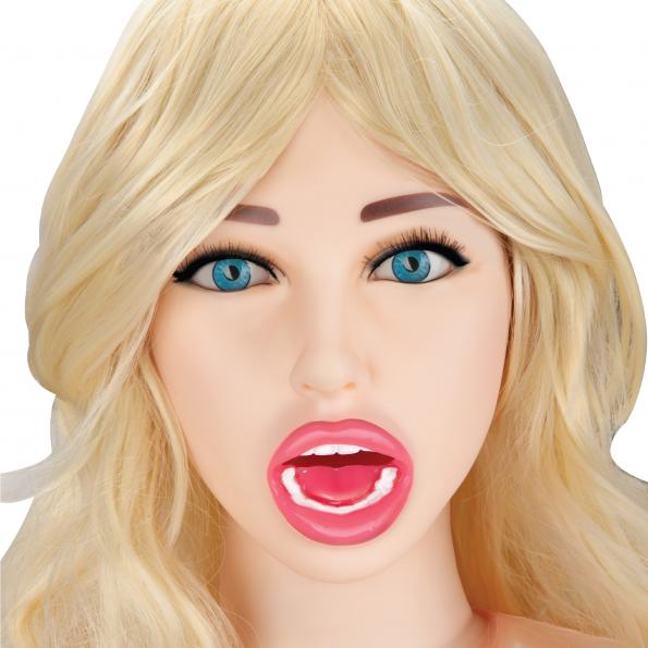 Luvdollz Life Size Blonde Blow Up Doll Remote Controlled