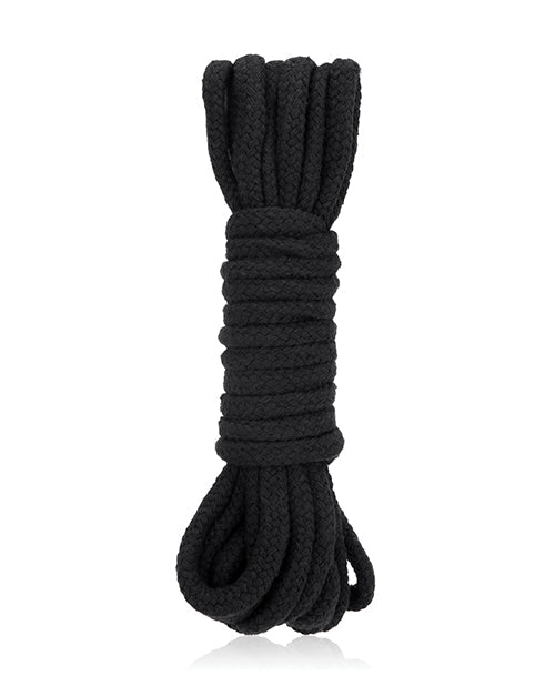 Lux Fetish Bondage Rope - Black