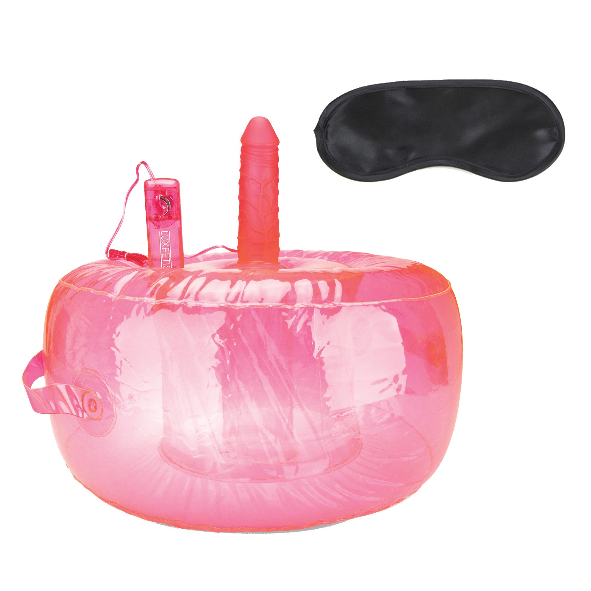 Lux Fetish Inflatable Sex Chair W/ Vibrating Dildo