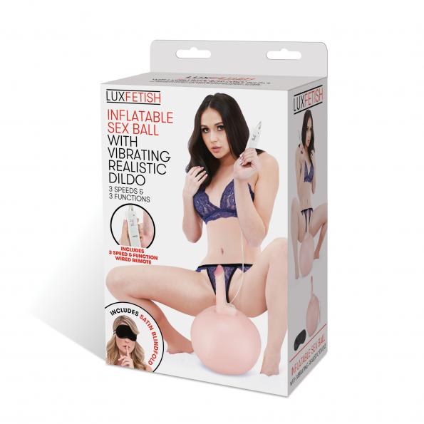 Lux Fetish Inflatable Sex W/ Vibrating Dildo
