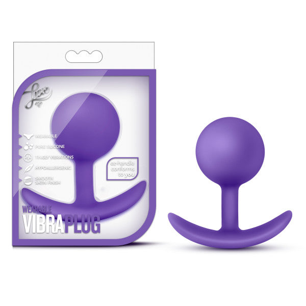 Luxe Wearable Vibra Plug Purple