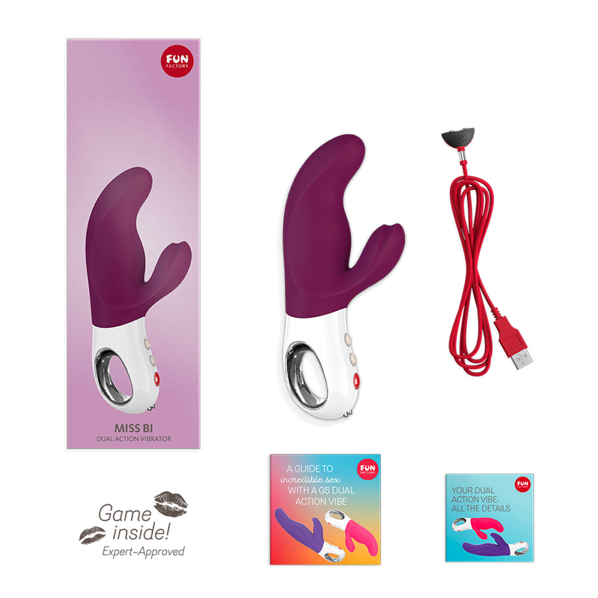 Luxurious and versatile rabbit vibrator - Fun Factory