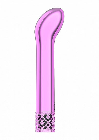 Luxurious Royal Gems Jewel ABS Bullet Vibrator Pink