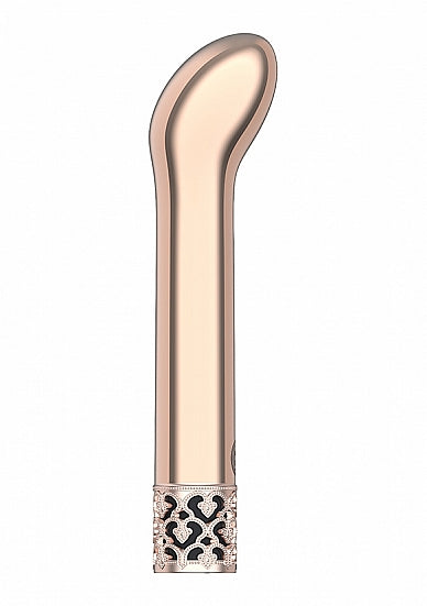 Luxurious Royal Gems Jewel ABS Bullet Vibrator Rose