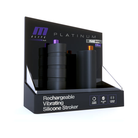 M Elite Platinum Vibrating Merchandising Kit