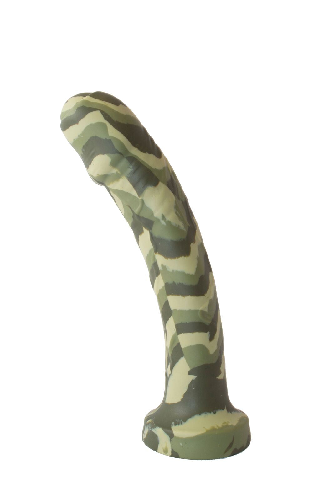 Major Dick Commando 7.25 Uncut Green Camo Dong