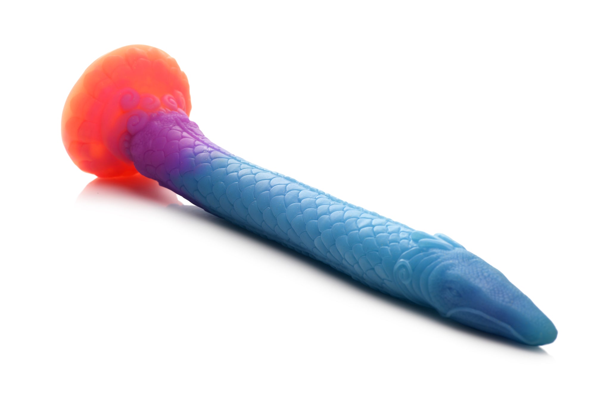 Makara Glow-in-the-Dark Snake Fantasy Dildo by Creature Cocks