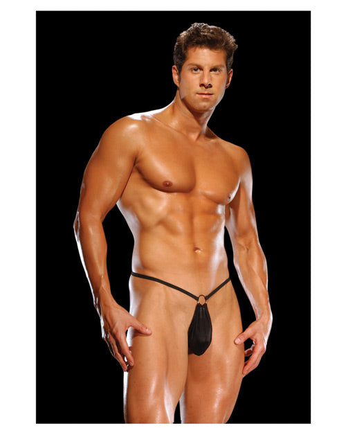 Male Power G-string W/front Ring One Size