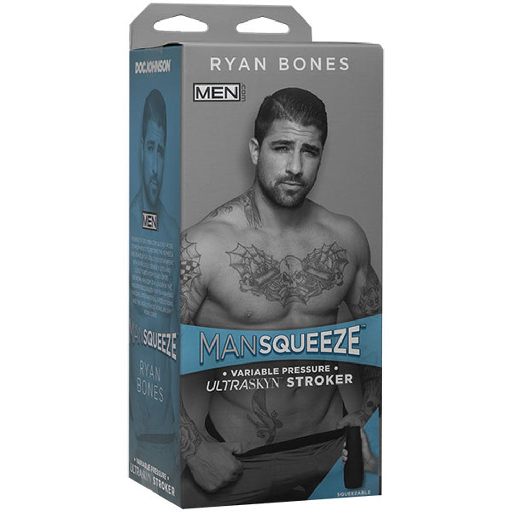 Man Squeeze- Ryan Bones - Ultraskyn Stroker - Ass Ryan Bones