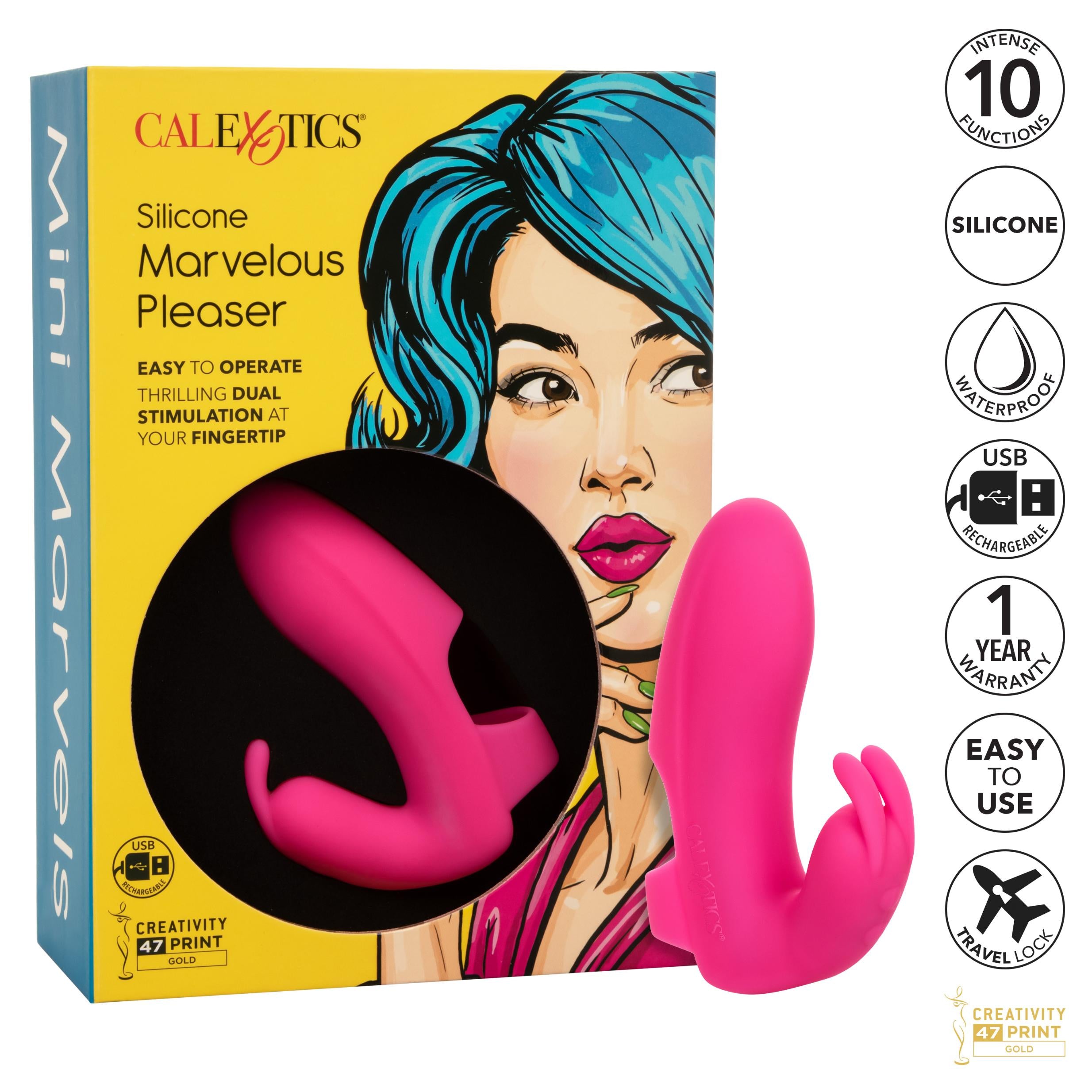 Marvelous Pleaser Finger Vibrator by CalExotics