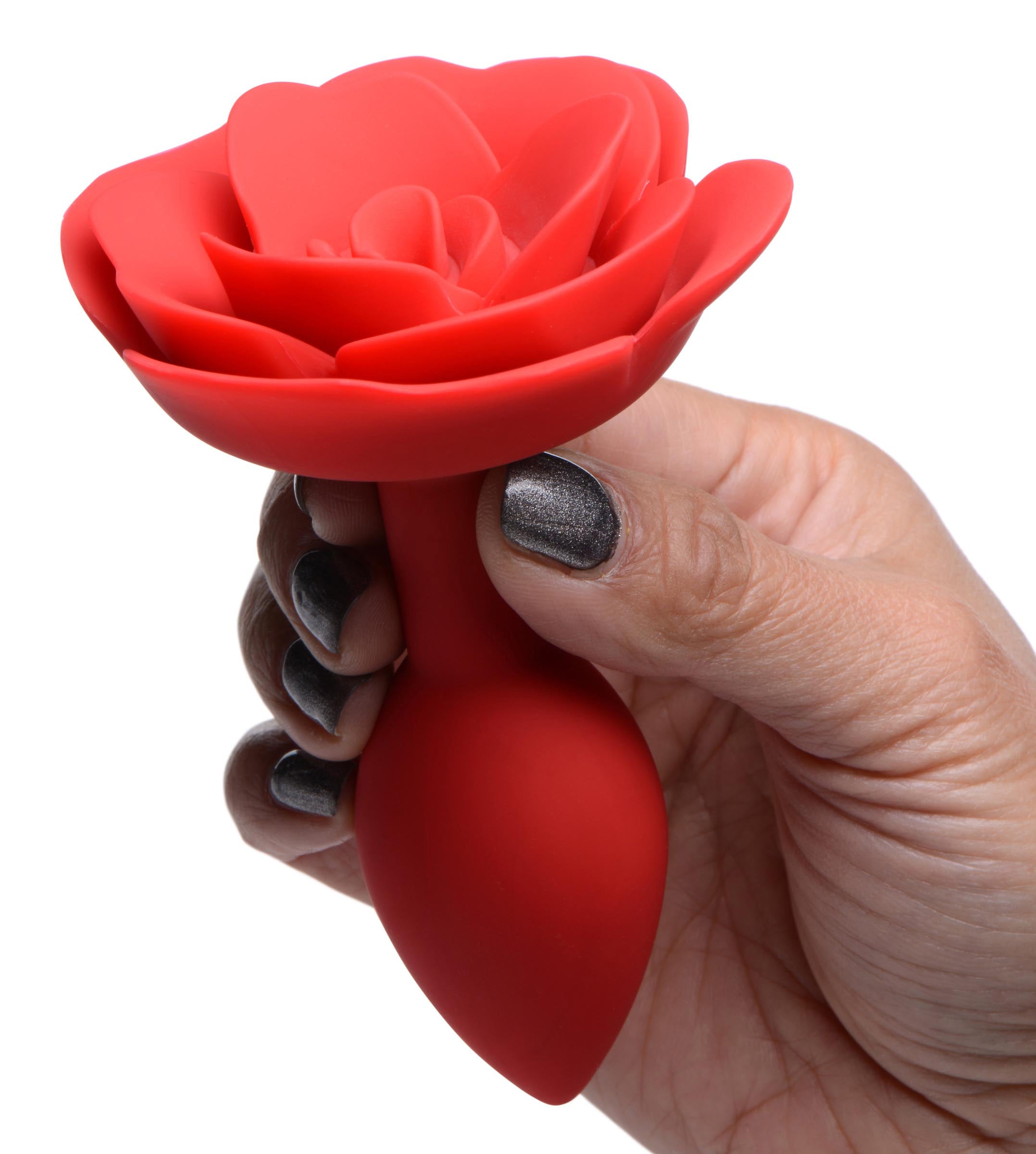 Master Series Booty Bloom Silicone Rose Anal Plug