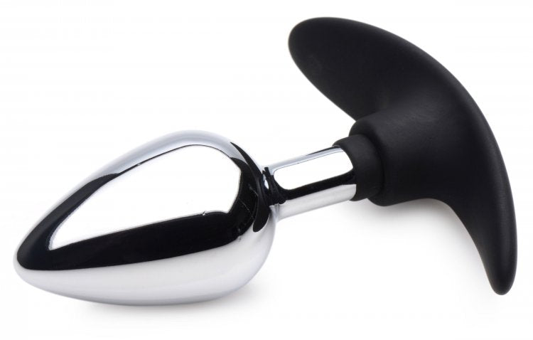 Master Series Dark Invader Metal & Silicone Anal Plug