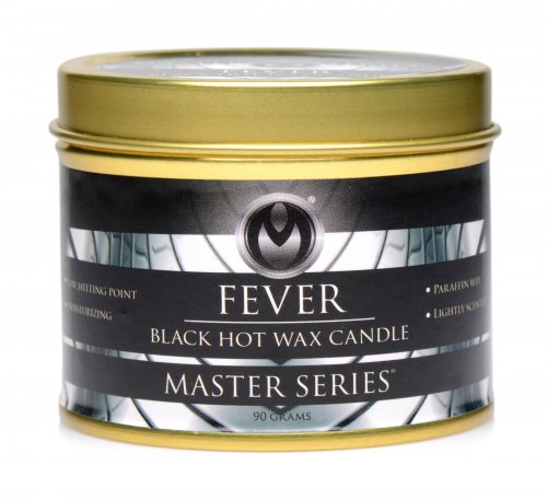 Master Series Fever Hot Wax Candle Black