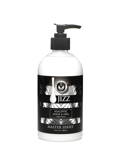 Master Series Jizz Unscented Water-Based Body  Glide - 16 Oz 16oz