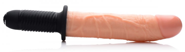 Master Series Onslaught 13x Xl Dildo Thruster Flesh