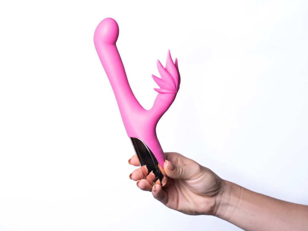 Maui Rechargeable Silicone Poseable 420 Rabbit Vibrator