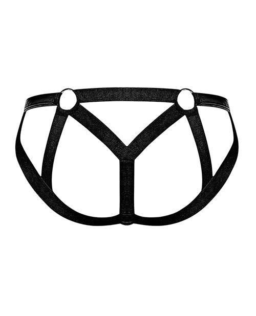 Men's Cage Matte Strappy Ring Jock