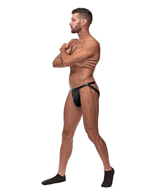 Men's Cage Matte Strappy Ring Jock