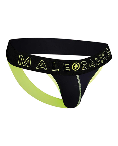 Men's Male Basics Neon Jockstrap Neon Yellow