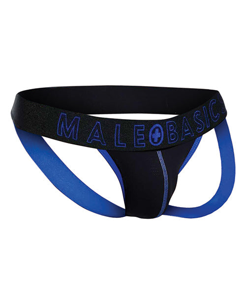 Men's Male Basics Neon Jockstrap Royal