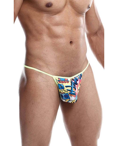 Men's Male Basics Sinful Hipster Music T Thong G-string Print