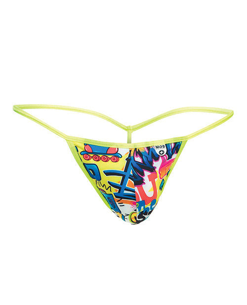 Men's Male Basics Sinful Hipster Music T Thong G-string Print