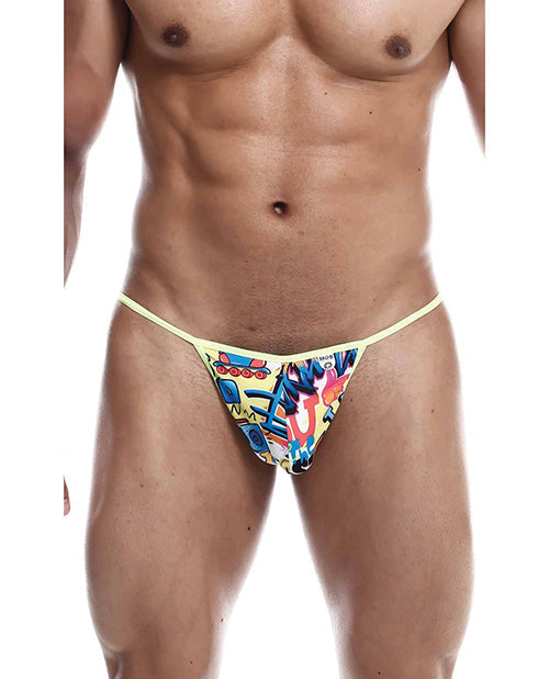 Men's Male Basics Sinful Hipster Music T Thong G-string Print