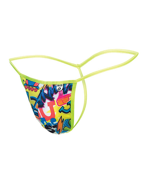 Men's Male Basics Sinful Hipster Music T Thong G-string Print