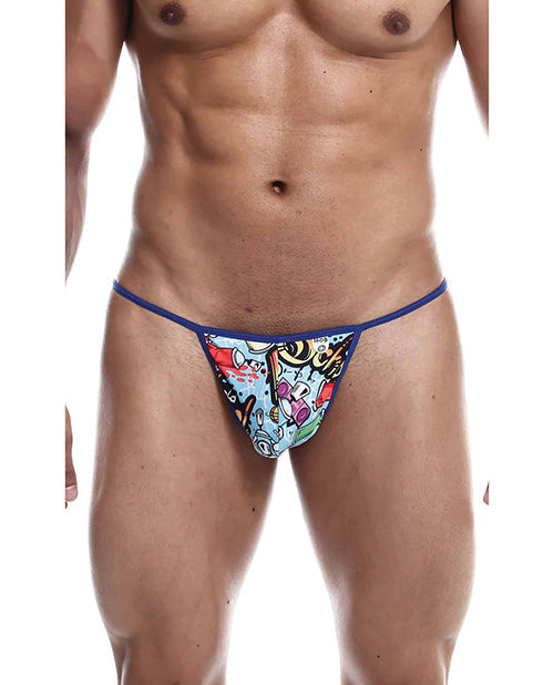 Men's Male Basics Sinful Hipster Wow T Thong G-string Print