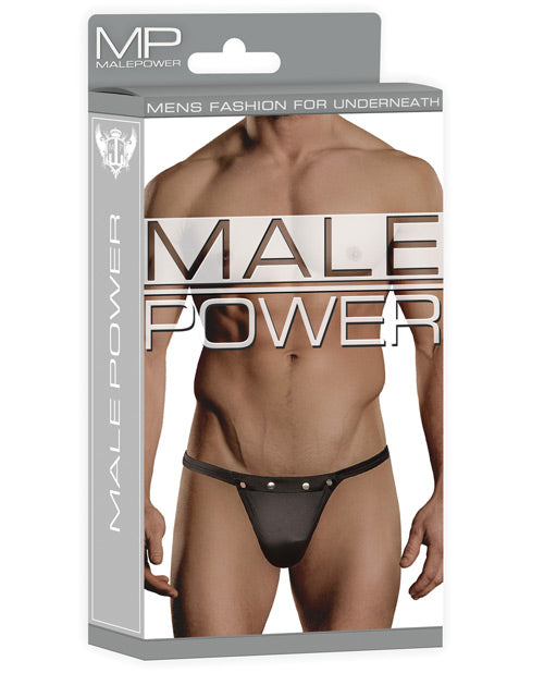 Men's Male Power Male Power Rip Off Thong with studs