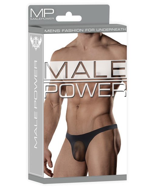 Men's Male Power Male Power Sheer Nylon Lycra Pouch Thong