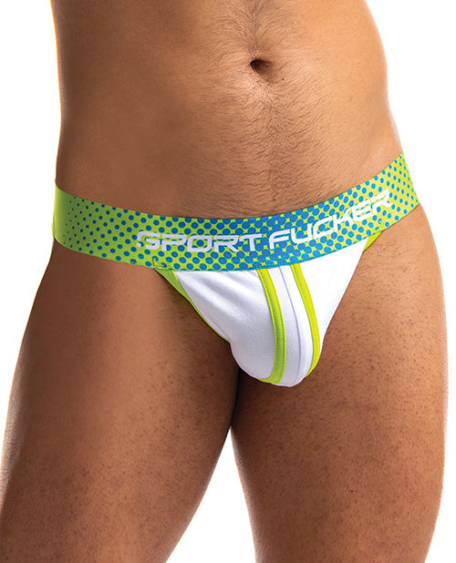 Men's Sport Fucker Jersey Jock Green/White / Extra Large