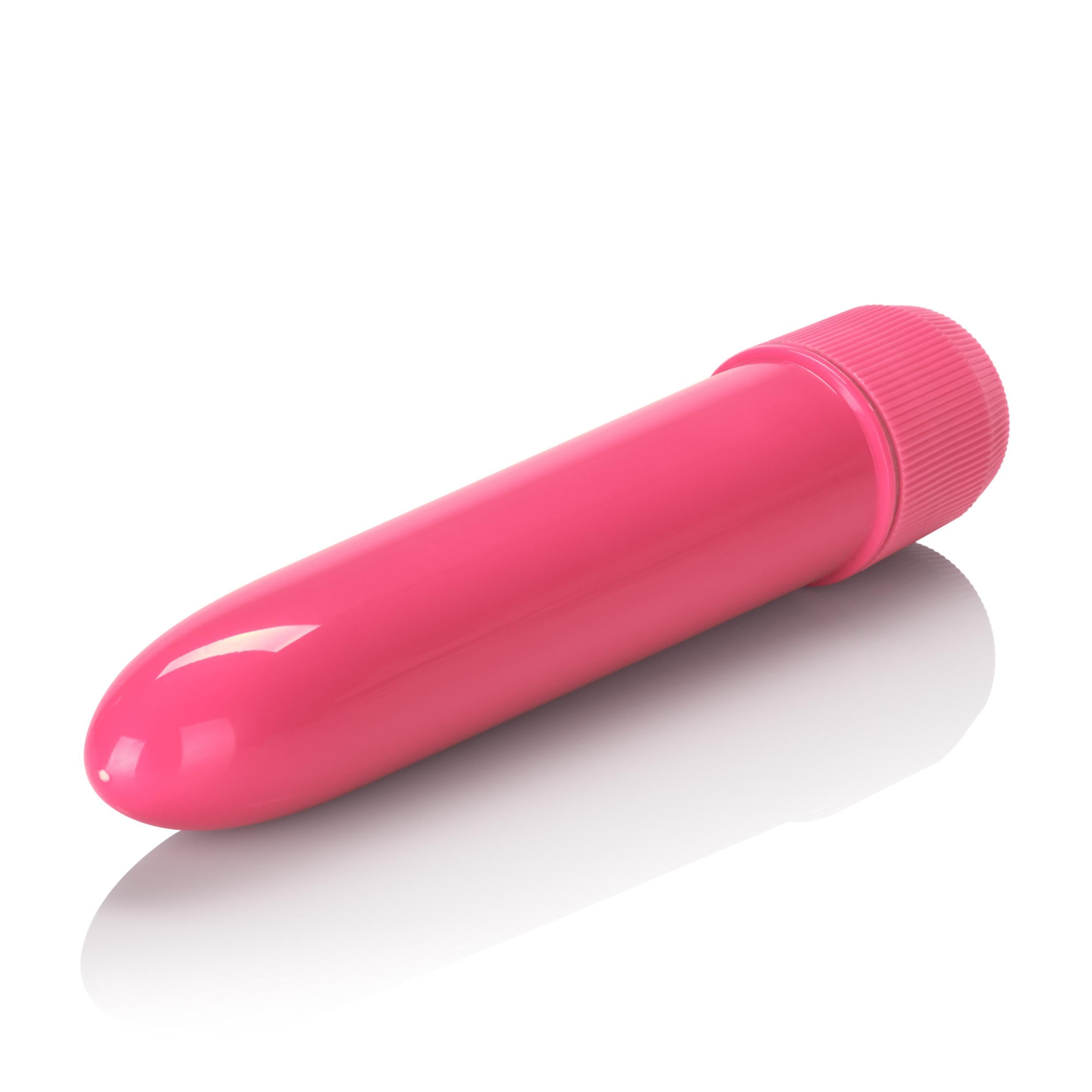 Mini Neon 4.5in Bullet Vibrator Pink