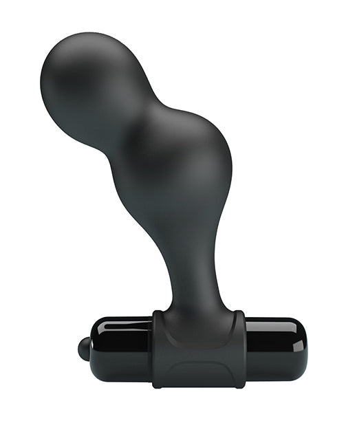 Mr. Play Silicone Anal Vibro Plug - Black