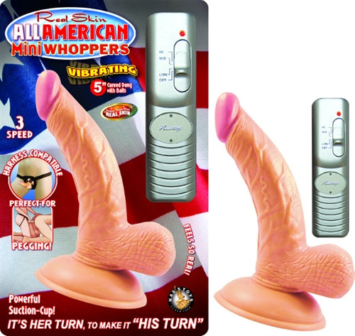 Nasstoys Realistic Vibrating Dong with Suction Cup 5"