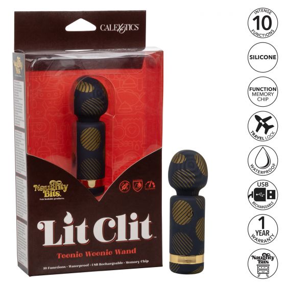 Naughty Bits Lit Clit Teeny Weenie Wand