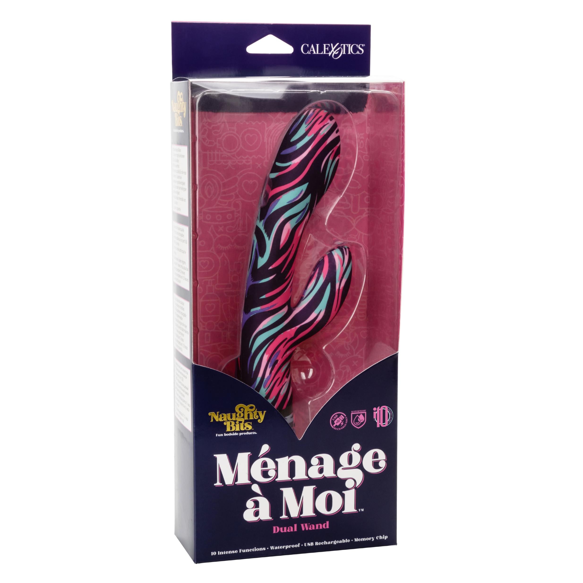 Naughty Bits Menage A Moi Dual Wand - Pure Pleasure