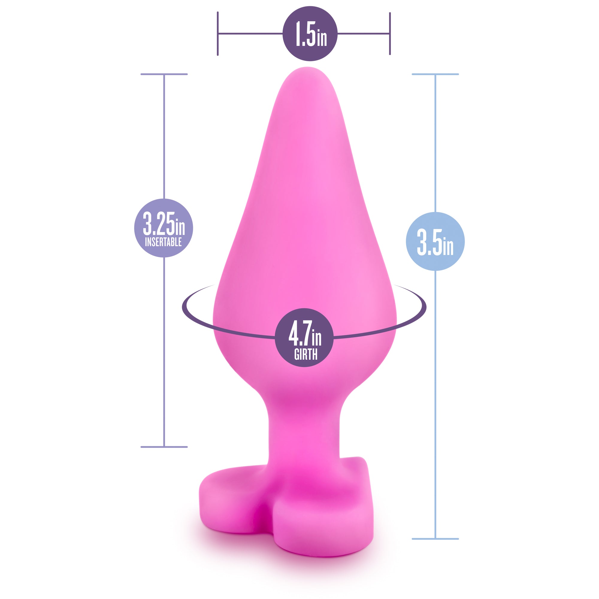 Naughty Candy Heart - Purple - G-Spot Vibrator