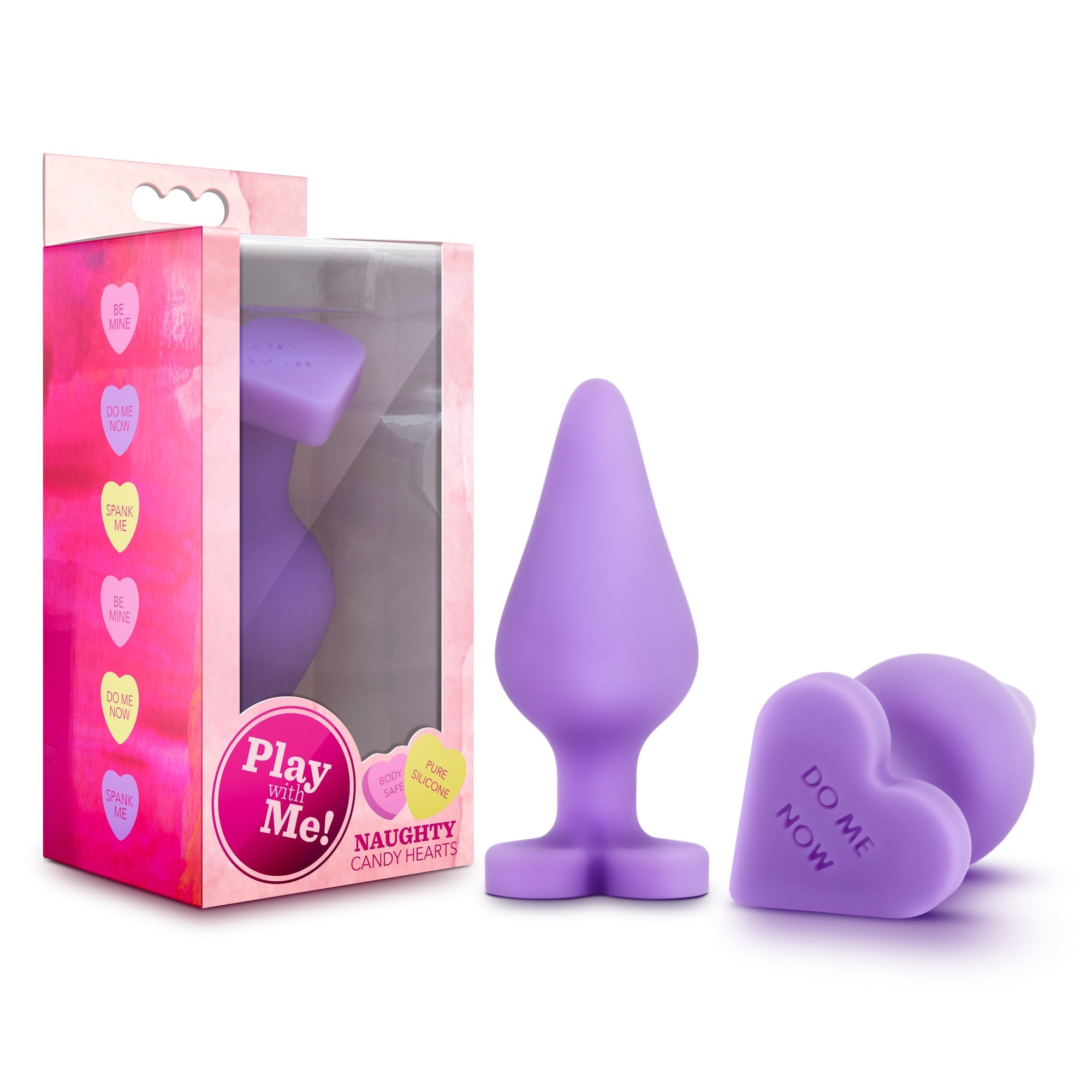 Naughty Candy Heart - Purple - G-Spot Vibrator Purple / Do Me Now