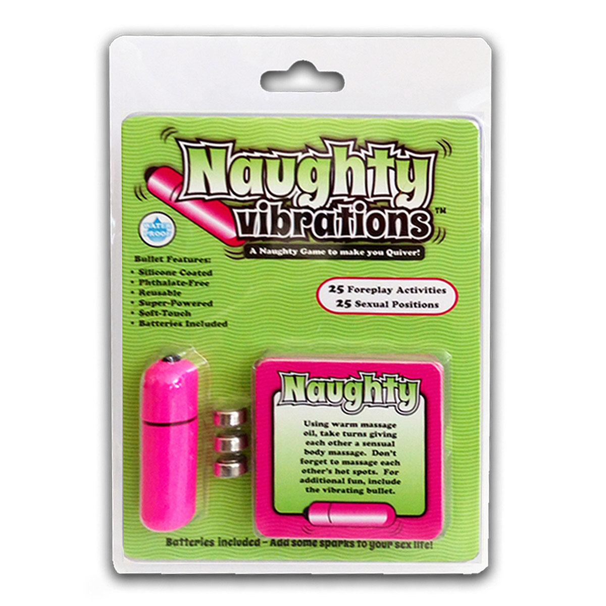 Naughty Vibrations Game W/bullet