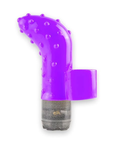 Neon Finger Fun Vibe - Pipedream Finger Vibrator Purple