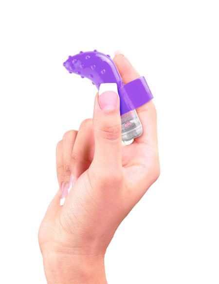 Neon Finger Fun Vibe - Pipedream Finger Vibrator Purple