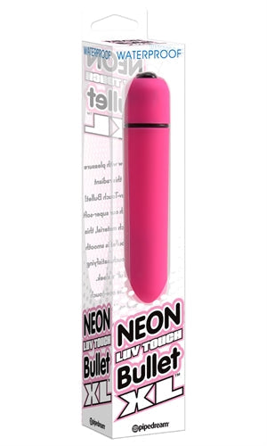 Neon Luv Touch Bullet XL for Blissful, Discreet Pleasure Pink