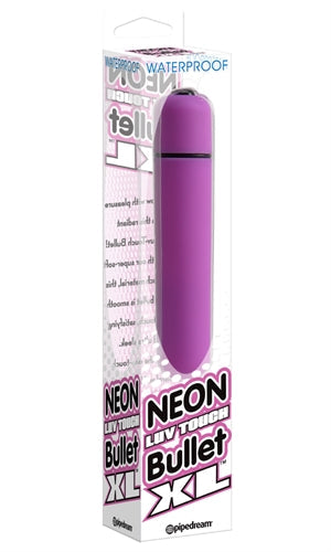 Neon Luv Touch Bullet XL for Blissful, Discreet Pleasure Purple